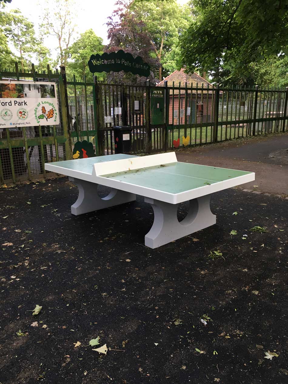 TABLE TENNIS IS HERE! Friends of Longford Park